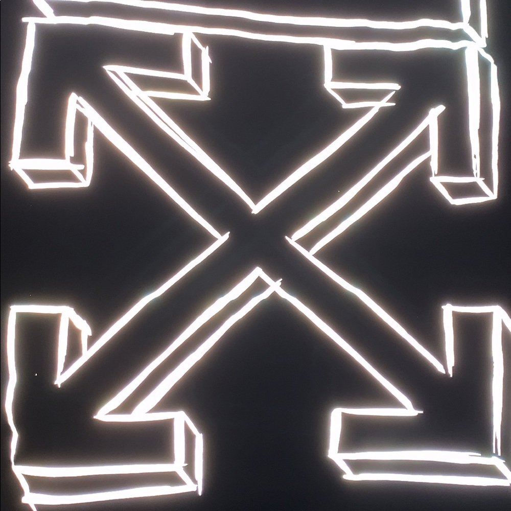 BRAND NEW WITH TAGS OFF WHITE REFLECTIVE TSHIRT